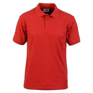 Absolute Apparel Mens Precision Polo Shirt / Red